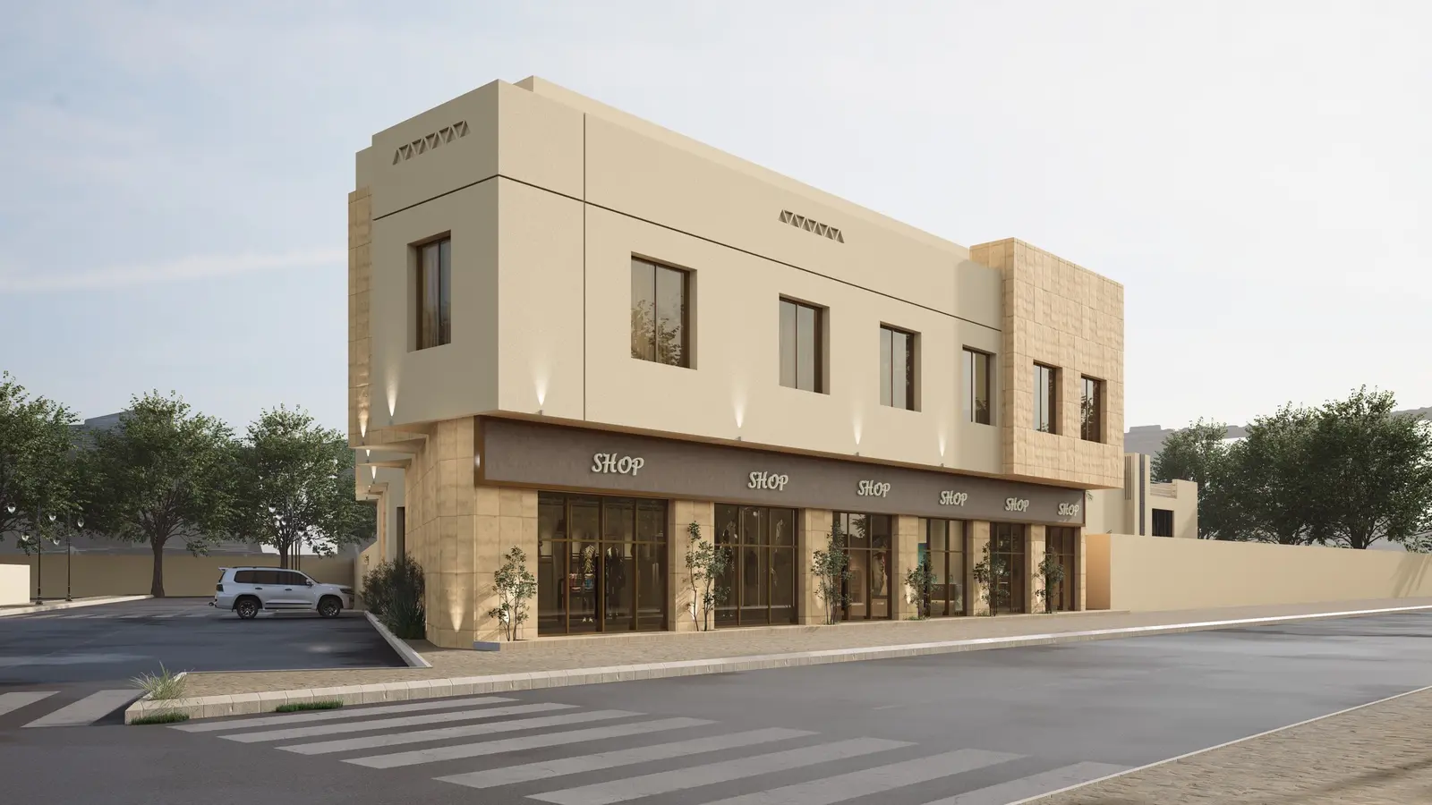 عمارة تجارية – تمير